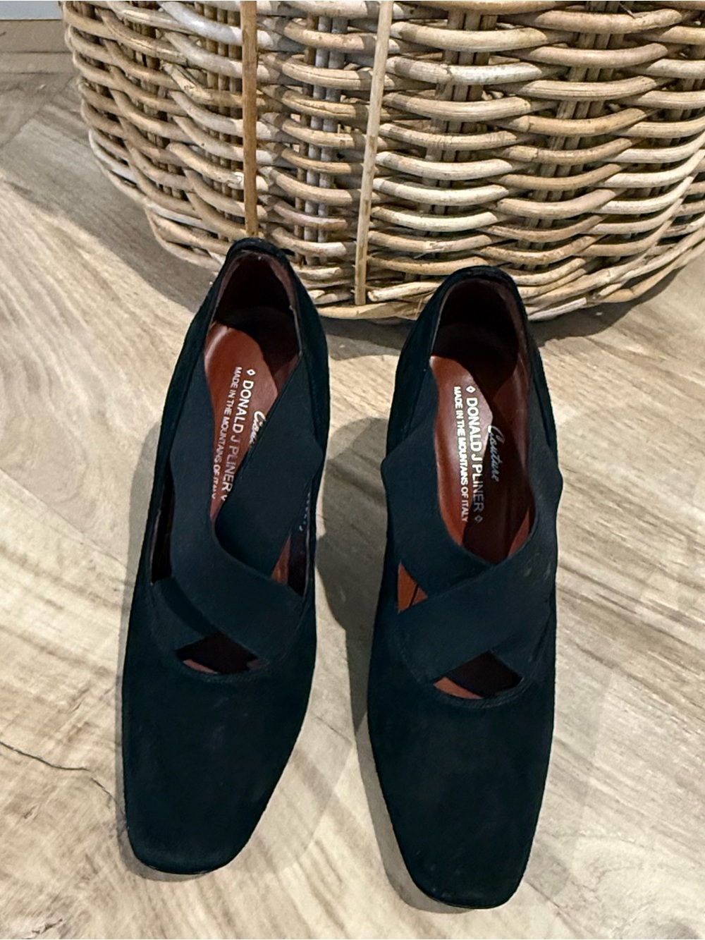 Donald J. Pliner Couture "Lolli" Suede Heels - Made in Italy